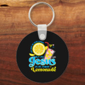 Life Gave Me Some Lemon But My Jesus He Be Makin L キーホルダー (正面)