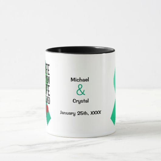 Life Given Life Received Kidney Transplant  マグカップ (中央)