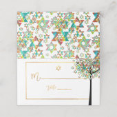 LIfe+Green+OrangeのPixDezinesツリー プレイスカード (外部開封)