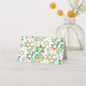 LIfe+Green+OrangeのPixDezinesツリー プレイスカード (裏面)