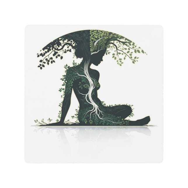 Life & Growth メタルプリント (正面)