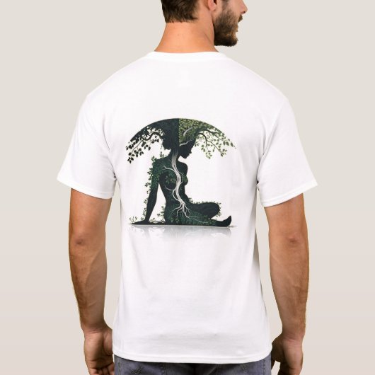 Life & Growth Tシャツ (裏面)