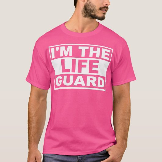 Life Guard Square Graphic Tシャツ (正面)
