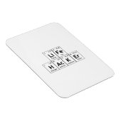 LiFe HAcKEr化学元素周期表語 マグネット (右側)