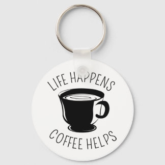 Life Happenes、Coffee Graphic 救済 Keychain（ライフアクアリー） キーホルダー