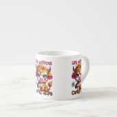 Life Happens Coffee Helps  エスプレッソカップ (正面右)