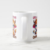 Life Happens Coffee Helps ジャンボコーヒーマグカップ (裏面)