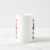 Life Happens Coffee Helps  ボーンチャイナマグカップ (正面)