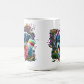 Life Happens, Coffee Helps Mug コーヒーマグカップ (中央)