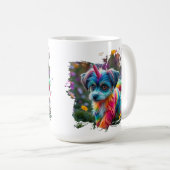 Life Happens, Coffee Helps Mug コーヒーマグカップ (正面右)