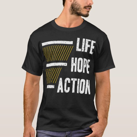 Life hope action tシャツ (正面)