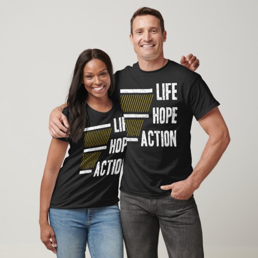 Life hope action tシャツ (ユニセックス)