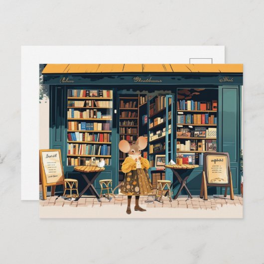 Life inネズミの町 – Ms Enora Pickett ポストカード (正面/裏面)