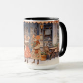 Life inネズミの街シリーズ – 私の隣 マグカップ (正面右)