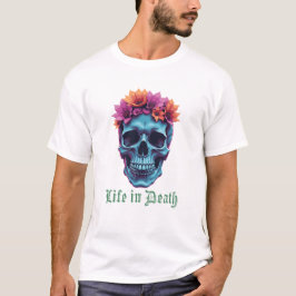 Life in Death、開花in Blue Tシャツ