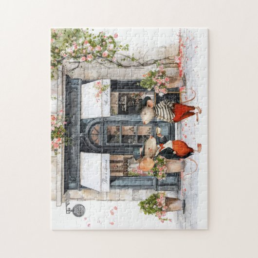 Life in Mice Town - Coffee Talks ジグソーパズル (縦)