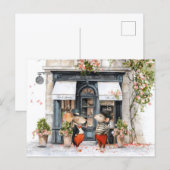 Life in Mice Town - Coffee Talks ポストカード (正面/裏面)