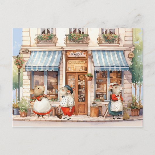 Life in Mice Town - Life As Usual ポストカード (正面)