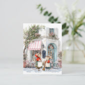 Life in Mice Town Series - Ladies Talk ポストカード (スタンド正面)