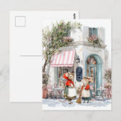 Life in Mice Town Series - Ladies Talk ポストカード (正面/裏面)