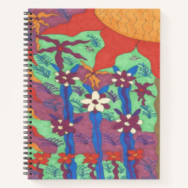 Life in the Garden Boho Notebook ノートブック