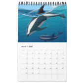 Life in the Sea calendar カレンダー (3月 2027)
