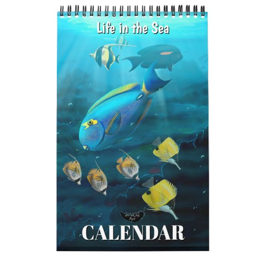 Life in the Sea calendar カレンダー (カバー)