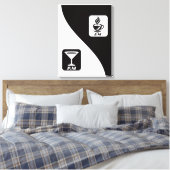 life in two moods キャンバスプリント (インサイチュ (寝室))