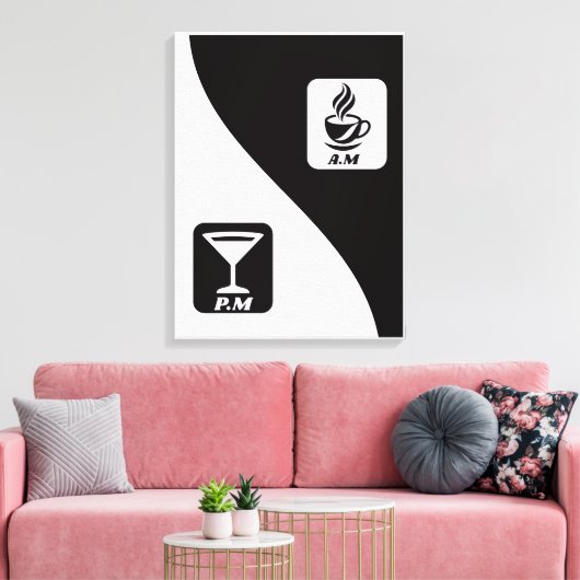 life in two moods キャンバスプリント (インサイチュ (リビング))