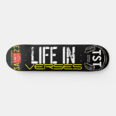 LIFE IN VERSES スケートボード (横)