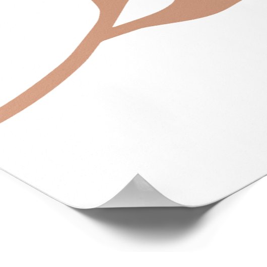 Life Is A Balance Of Holding Boho Wildflower Quote ポスター (角)