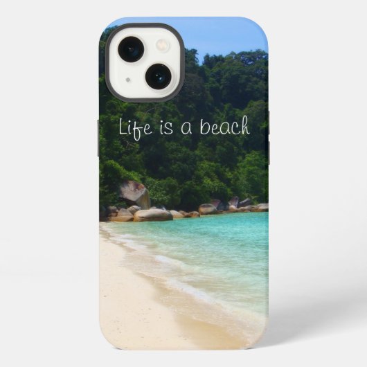 Life is a Beach Case-Mate iPhone Case iPhoneケース (裏面)