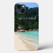 Life is a Beach Case-Mate iPhone Case iPhoneケース (裏面)