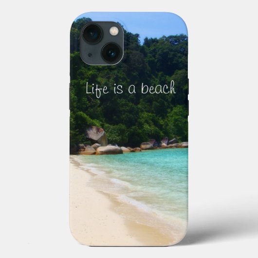 Life is a Beach Case-Mate iPhone Case iPhoneケース (裏面)