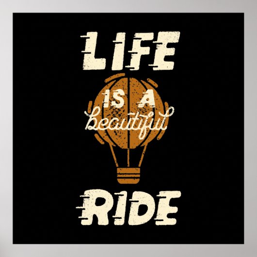 Life Is A Beautiful Ride ポスター (正面)