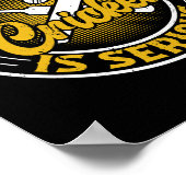 Life Is A Game Cricket Is Serious - Cricket Player ポスター (角)