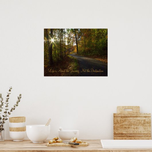 Life is a Journey – ポスター (キッチン)