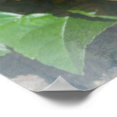 life is a journey with hibiscus poster ポスター (角)