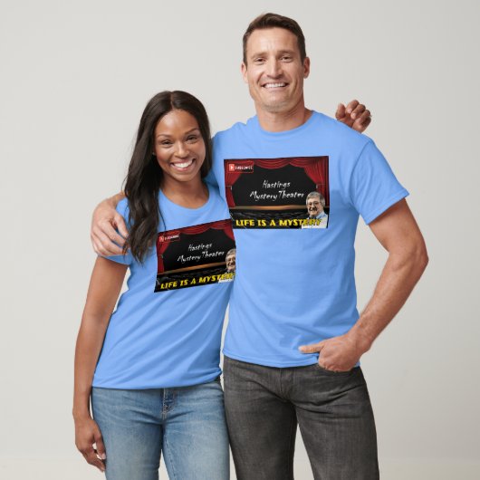 Life is a Mystery Randall Schaefer retro Tシャツ (ユニセックス)