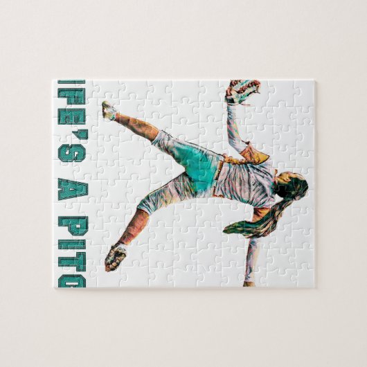 Life Is a Pitch ジグソーパズル (横)