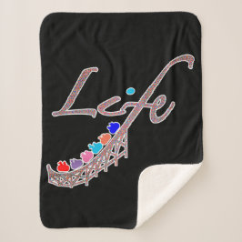 Life is a Roller Coaster シェルパブランケット