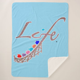 Life is a Roller Coaster シェルパブランケット