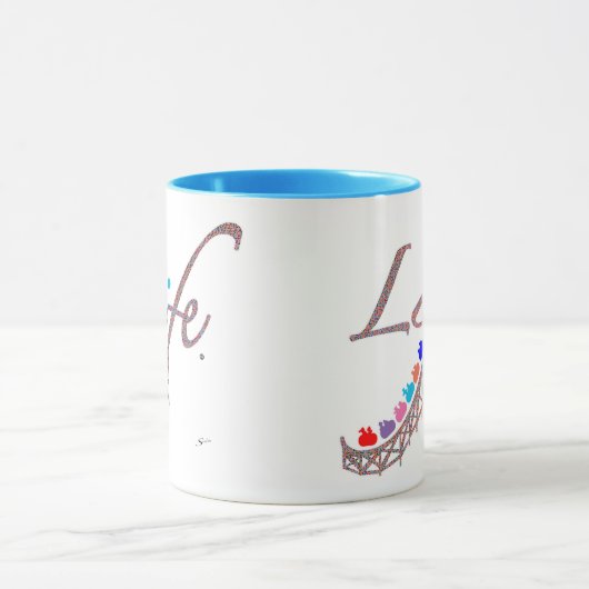 Life is a Roller Coaster マグカップ (中央)