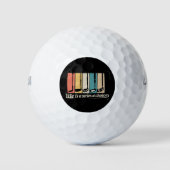Life Is A Series Of Choices Golf Funny Golfing  ゴルフボール (正面)