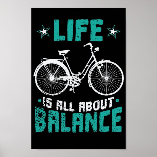 Life is all about Balance ポスター (正面)