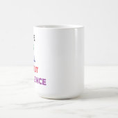 Life Is All About Experience Motivational Quote コーヒーマグカップ (中央)