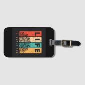 Life Is Beautiful ラゲッジタグ (正面横)