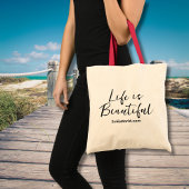 Life is Beautiful Blogブランドサイト トートバッグ