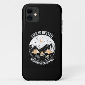 Life Is Better Around A Campfire Case-Mate iPhoneケース (裏面)
