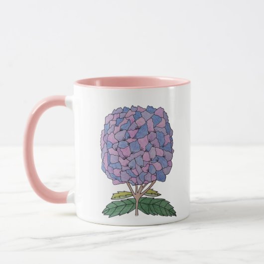 Life is Better in Nantucket Hydrangea Mug マグカップ (左)